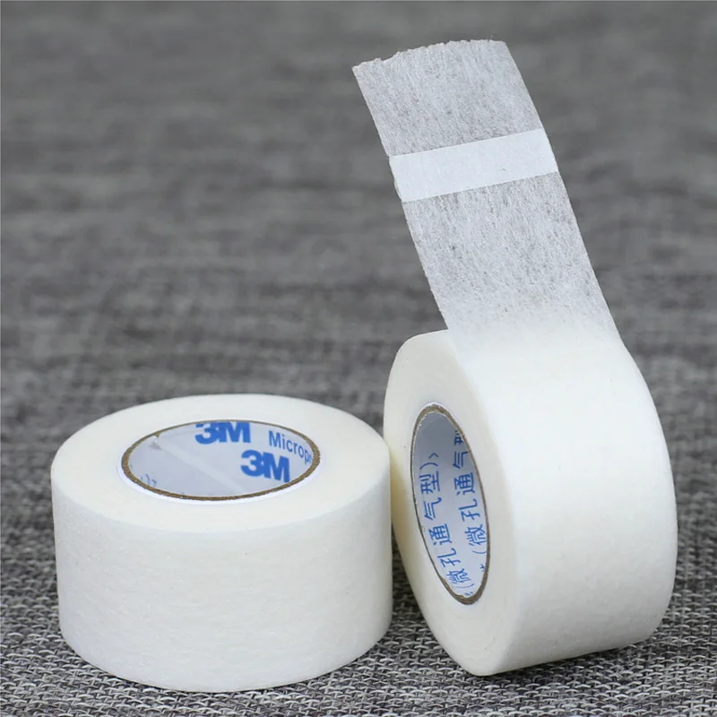 3M-Micropore-Tape-Surgical-Tape-Eyelash-Extension-apprication-Medical-breathable-lash-tape-microporous-breathable-paper-tape (1)