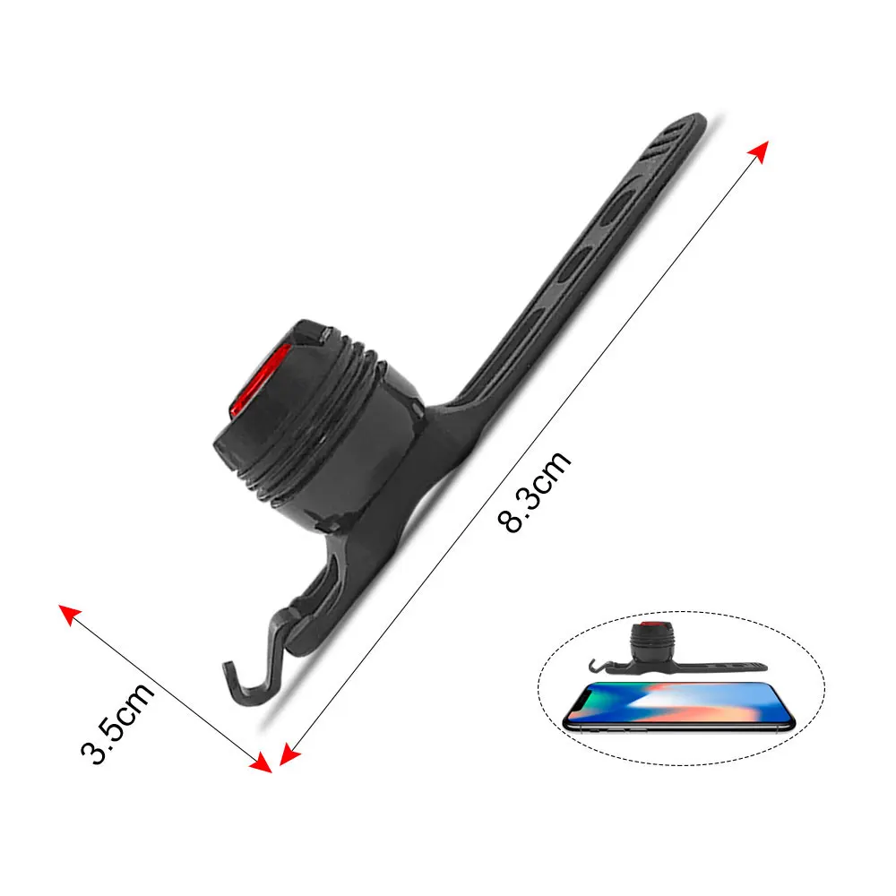 20000 lúmens, recarregável, 5200mah, à prova d'