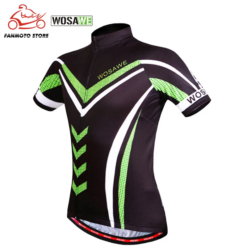 

WOSAWE Breathable Motorcycle Shirts Cycling Jerseys Quick-Dry Tops MTB Bike Jerseys Cycling Bicycle Sportswear Sports Clothing