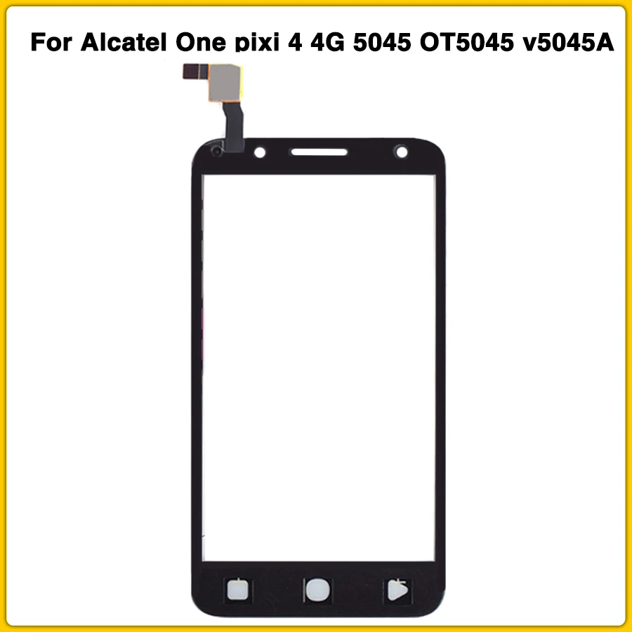 Сенсорный экран для Alcatel One pixi 4 4G 5045 OT5045 5045A 5045D 5045G Сенсорная панель дигитайзер сенсор переднее стекло