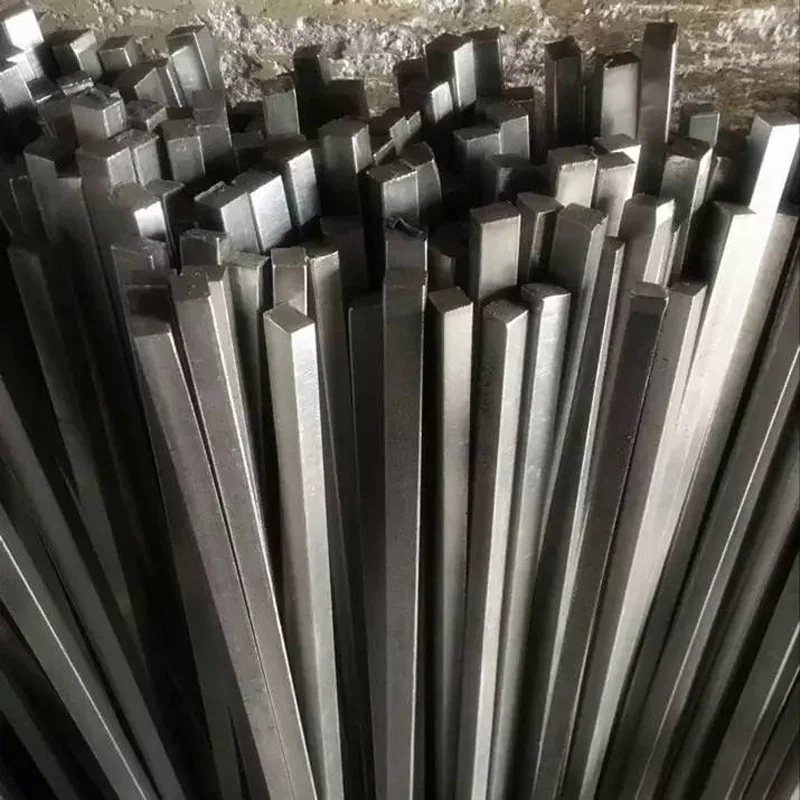 플랫 키 소재 바 키 핀, 100/200/300/500mm, 길이 4mm x 4mm, 정사각형 판매 핀, A3 탄소강, 1 개