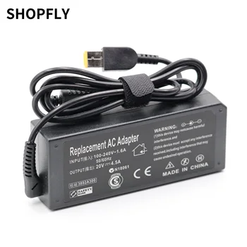 20V 4.5A 90W PIN Type Laptop Power Adapter Charger for Lenovo X1 Carbon T440 E431 X230S X240S S3 S5 G400 G405 G500 G500S G505 1