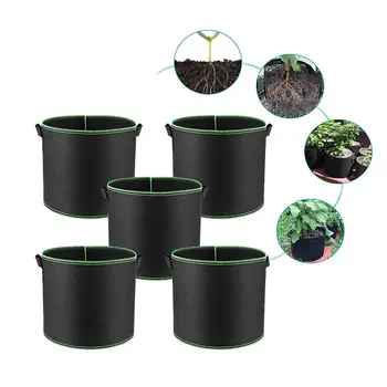 

Seedling pot planting bag Nursery Pots Flower Plant Root Container Aeration Container Non-woven Fabric Pots Grow Bags