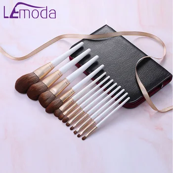 

Lemoda Professional Makeup Brushes Set Eyeshadow BlendingPowder Foundation Eyebrow Brushes Face Eye Makeup Brush Kit