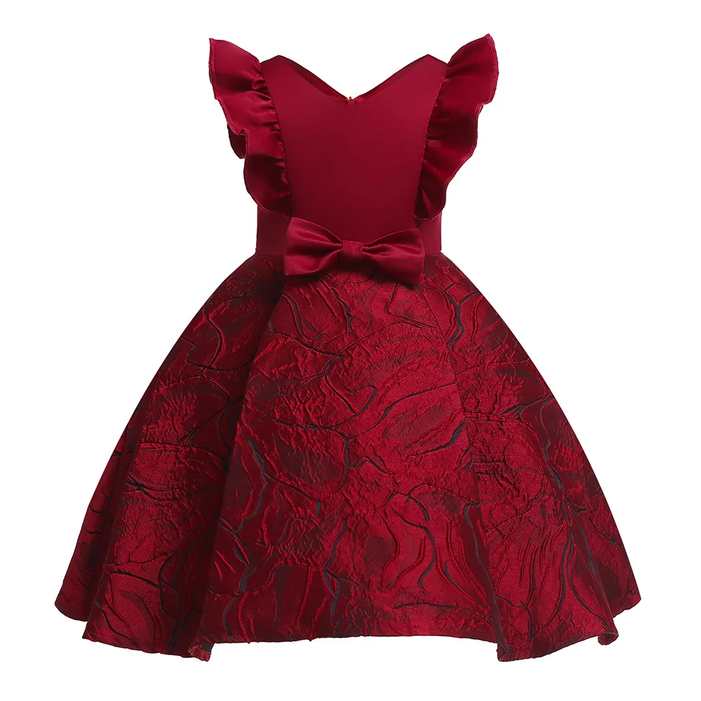 

New Style Children Shirt CHILDREN'S Dress GIRL'S Gown Childrenswear Jacquard Princess Skirt