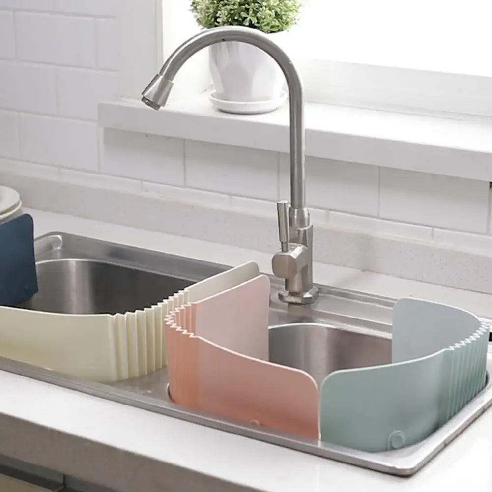Suction Cup Sink Water Splash Guard for Kitchen Tools,Oil Splatter Guard