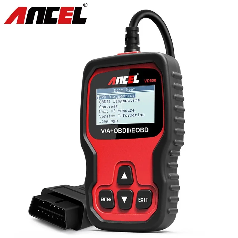 Ancel VD500 OBD2 сканер автомобильный диагностический инструмент для VAG VW Audi Skoda Seat Oil