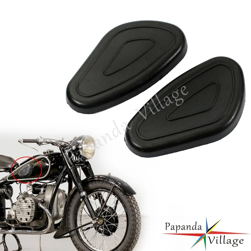 Motorcycle Gas Tank Knee Pad Side Panels Fuel Tank Traction Pad For