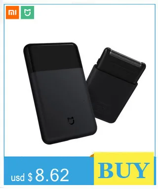 Xiaomi Mijia электробритва для мужчин, перезаряжаемая Гибкая бритва, 3 головки, машина для сухого влажного бритья, триммер для бороды, моющийся, с двойным лезвием