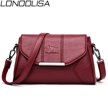 

New Crossbody Bags For Women 2019 High Quality Soft Leather Luxury Handbags Women Bags Designer Bolsa Feminina Messenger Bag Sac