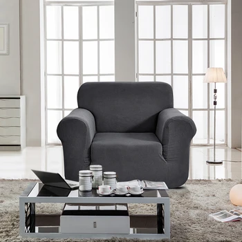 

Form Fit Stretch Furniture Cover for Living Room High Stretch Slipcovers Couch Cover Sofa Cover Anti slip Thick Solid Color