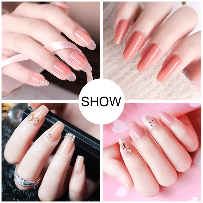 Dropship Nail Set Gel Nail Polish Set With UV LED Lamp Dryer Semi