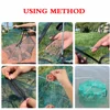 Mesh for Fishing Net/Tackle/Cage Folding Crayfish Catcher Casting/Fish Network Crab/Crayfish/Shrimp/Smelt Traps Nets Automatic 6