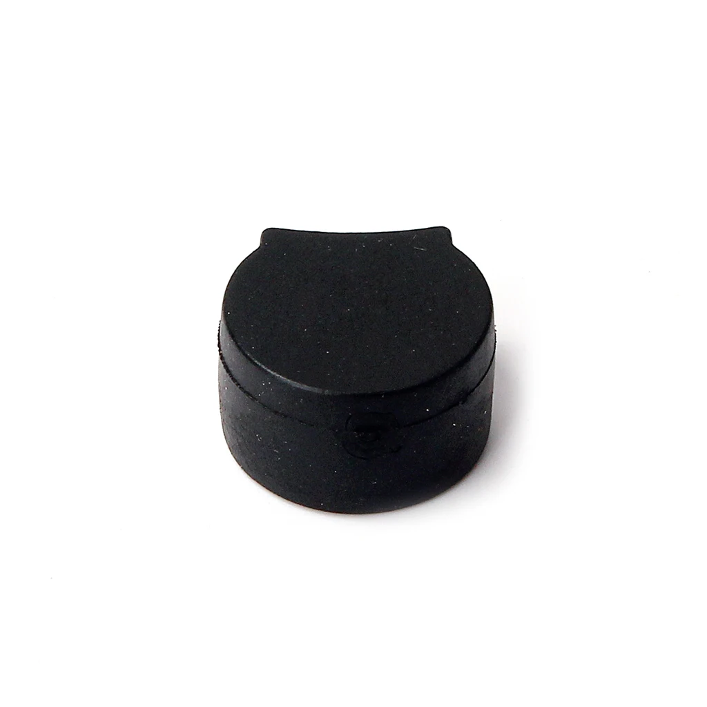 10 Pieces Black Rubber Finger Cover Thumb Rest Cushion Woodwind Accessory