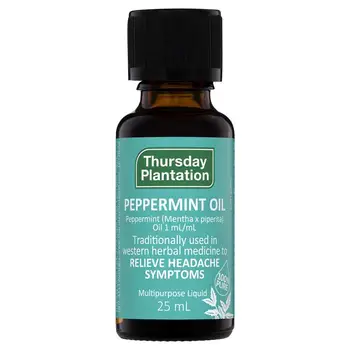 

Thursday Peppermint Oil Relief Cold Flu Headaches Muscle Pain Joint Therapy Fever Reducer Natural Analgesic Relax Ease Tension