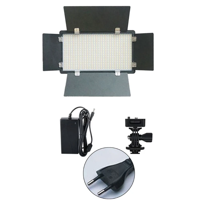 

Portable 40W 600 LEDs Video Light Fill Light Ultra Thin LCD Bi-Color Dimmable