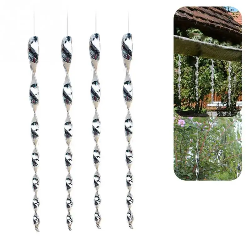 

4-12PCS/Set Bird Repellent Scare Rods Bird Scarer Creative Plastic Deterrent Tree Hunting Decor Outdoor Garden Supplies