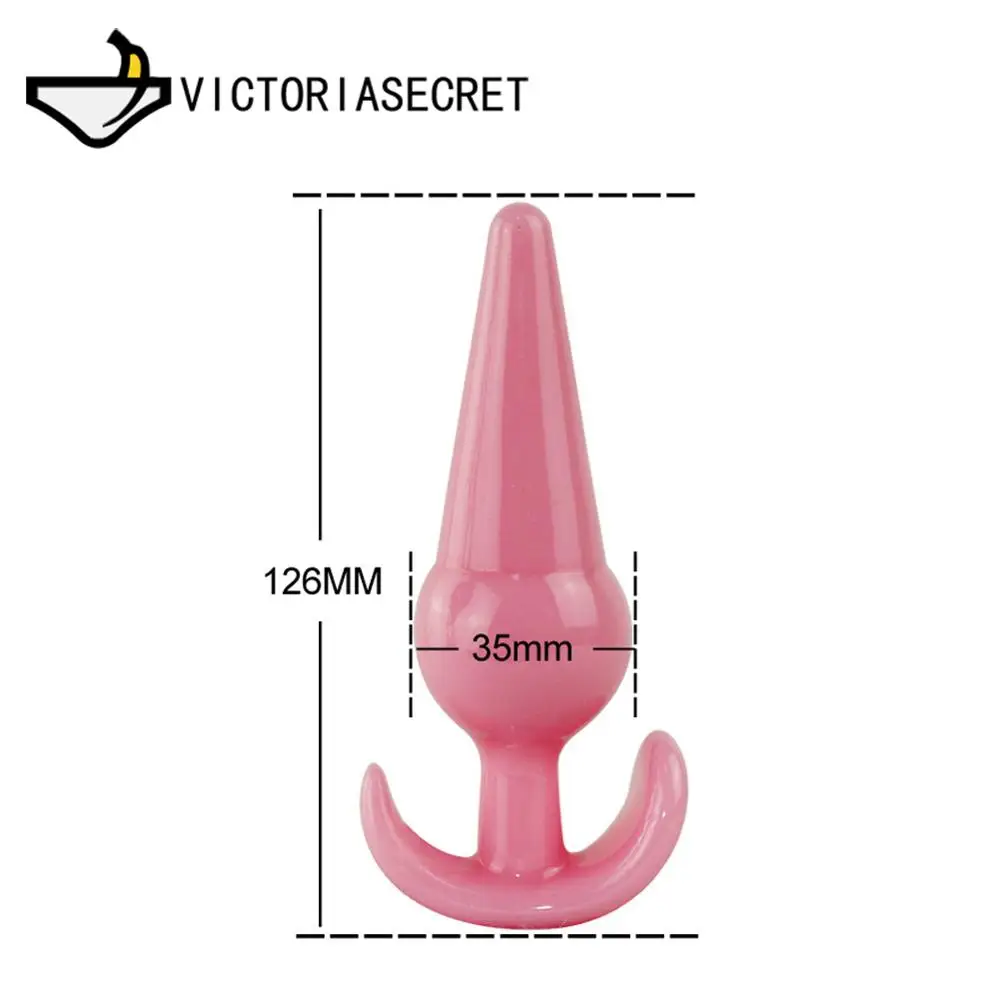 Silicone Anal Plug 4 pcs Dildo No Vibrator Sex Toys for Woman Prostate Massager Bullet Beads Plug G Spot Butt Plug For Men Gay