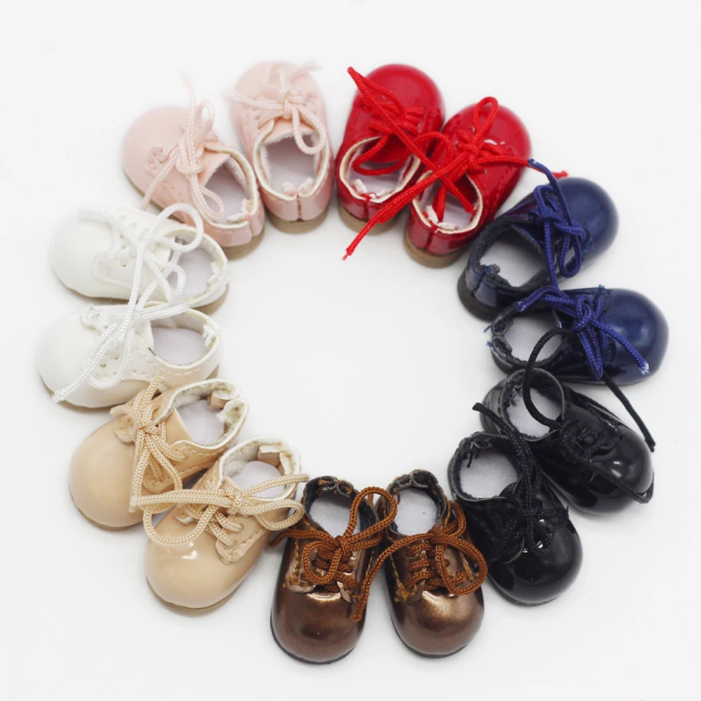 OB11 Doll PU Leather Shoes Suitable for 1/12 BJD GSC obitsu11 doll Accessories