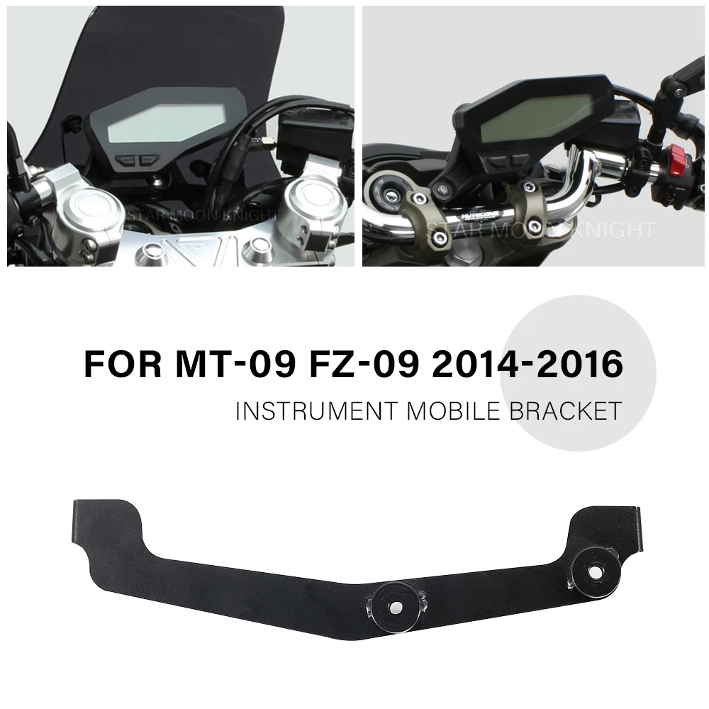 

Motorcycle Accessories Instrument Mobile Bracket Meter Support For YAMAHA MT-09 FZ-09 MT09 FZ09 MT FZ 09 2014 2015 2016