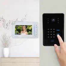 7in LCD Monitor Intercom Camera Video Door Phone Smart Doorbell Access Control System 110-240V 7in LCD Monitor Intercom Camera Video Door Phone Smart Doorbell Access Control System 110-240V