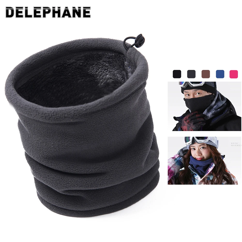 Soft Fleece Neck Gaiter Warmer Face Mask for Cold Weather Winter
