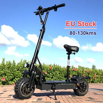Günstig EU Lager 3200W Elektrische Roller Erwachsene 11 Zoll Räder Dual Motor Electrico Bike Faltbare Tretroller