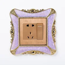 Художественный дом 3093 Пномпень Европейский стиль креативный защитный чехол переключатель наклейки смола