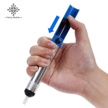 

diymore Metal Solder Sucker Desoldering Pump Soldering Iron Removal Tin Bar Tool