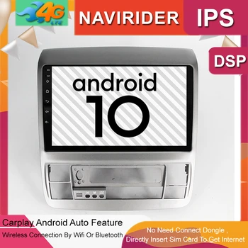 

IPS Screen Android 10.0 Head Unit For Toyota Alphard 2002 2003 2004 2007 Car Audio Tape Recorder Radio GPS Multimedia Navigation