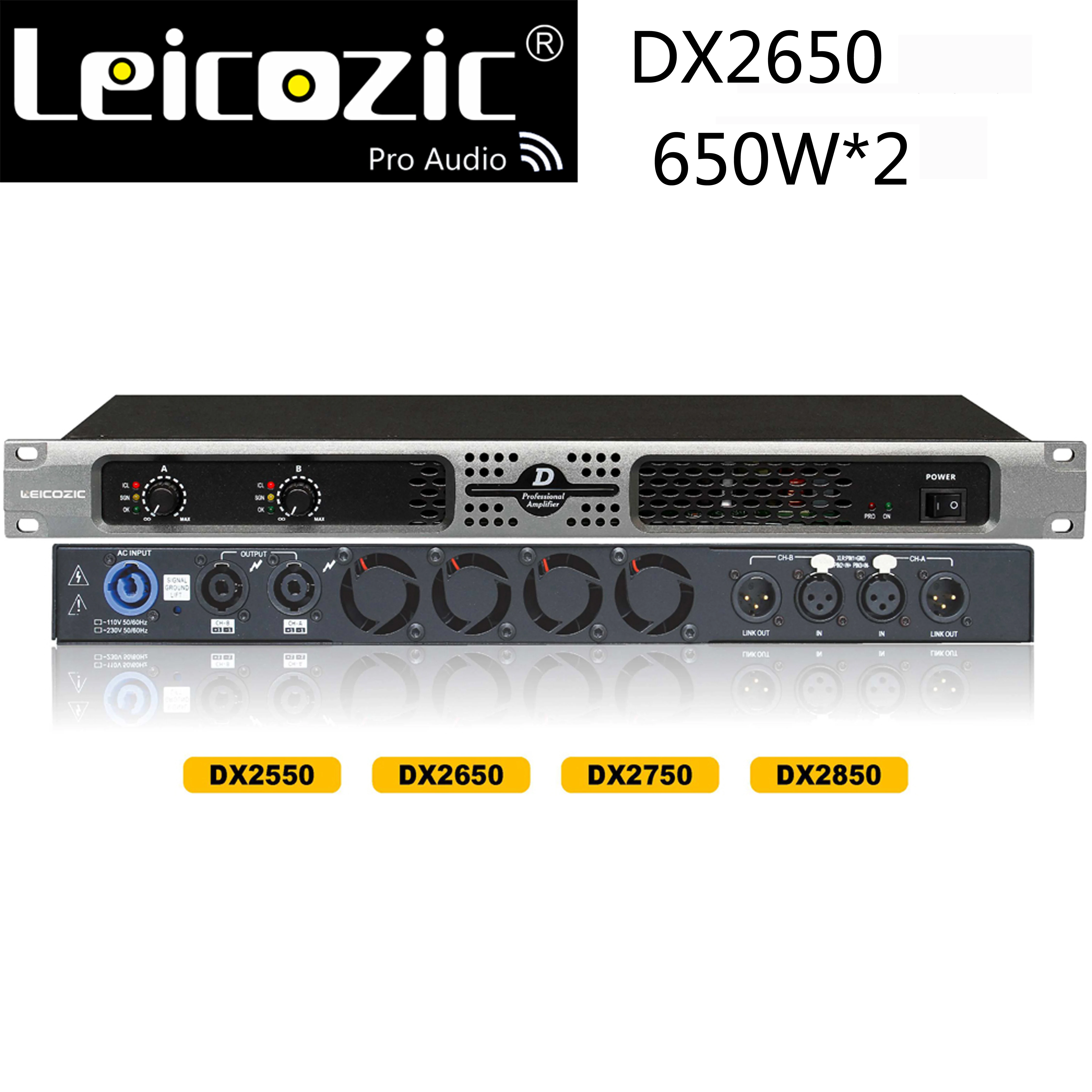 Leicozic DX2650 audio amplifier 1050w 4ohms power