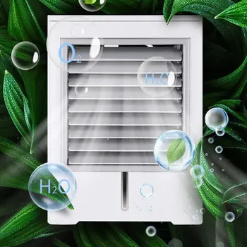 

Portable Air Conditioner Touch Screen Mini Air Cooler Desktop Usb Cold Fan Home Small Water Cooled Air Conditioning Fan <1050MM