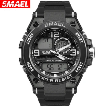 

SMAEL G Style Shock Watches Men Military Army Watch Reloj Led Digital Sports Wristwatch Male Gift Analog Automatic Watches Male