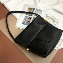 WOONAM Женская модная сумка Топ скрывает Натуральная телячья Кожа Папка плечевая сумка-хобо WB1071