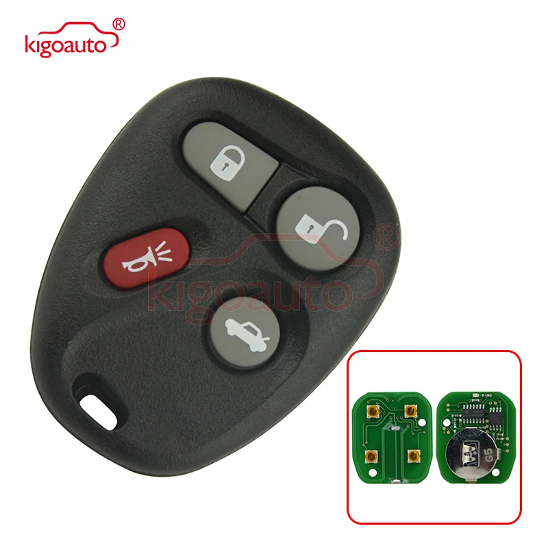 Kigoauto KOBUT1BT KOBLEAR1XT 25665574 25665575 315 МГц 4 кнопки для GM Buick Cadillac Chevrolet GMC дистанционного брелока 2001-2007