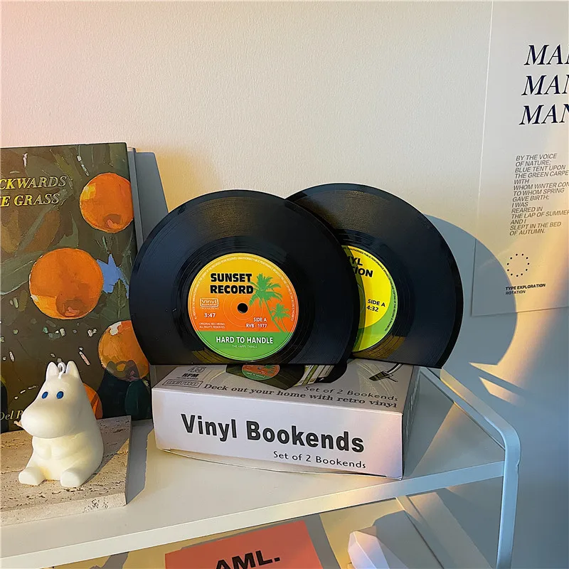 Record Bookstand, Desktop Decoração, Partição Estante, Nova chegada