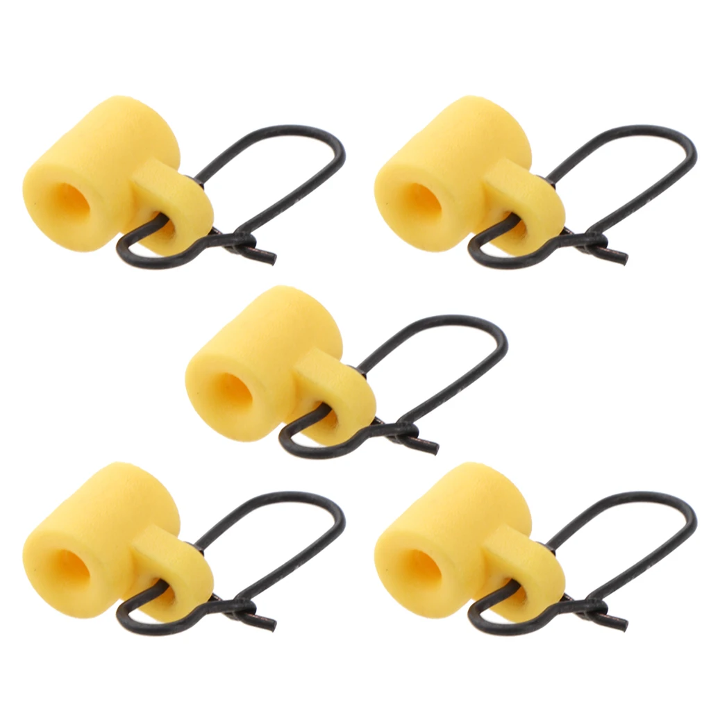 Heavy Duty Sinker Slides with Stainless Steel Snaps High-strength Fishing Braid Line Sinker Slider Slides Swivel Snap