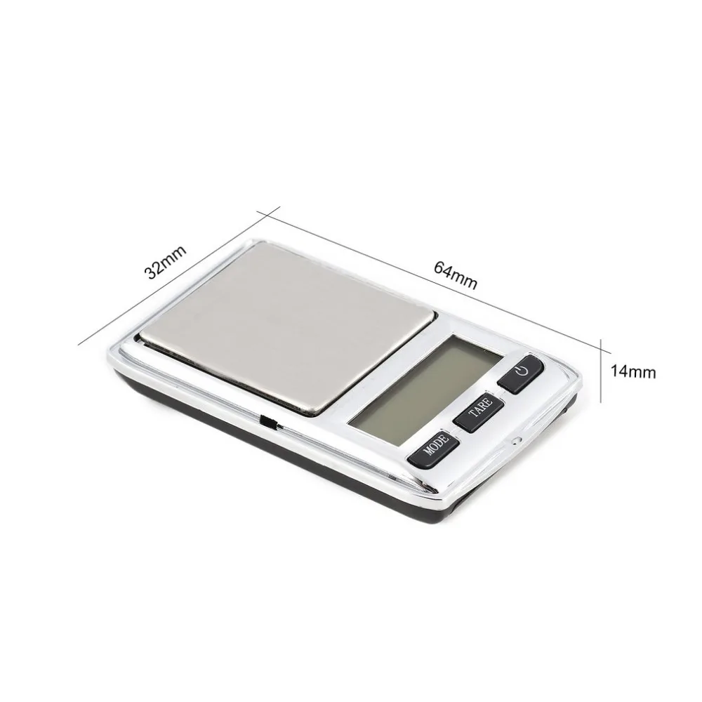 Мини цифровые карманные весы 200 г 0,01 г точность g/dwt/ct Измерение веса для кухонных ювелирных изделий аптека тары взвешивания