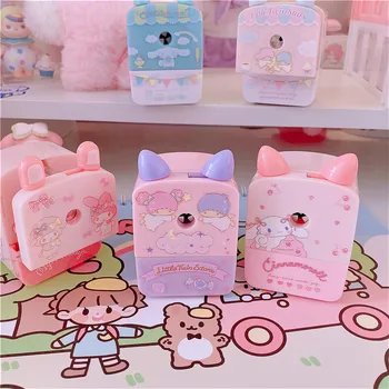 

Cartoon Twins Stars Students Learn Stationery Automatic Pencil Sharpener Hand Sharpener Pen Planer Students Prize Stationery