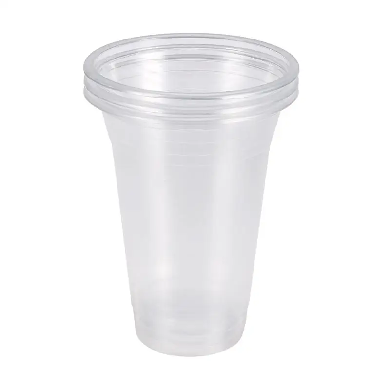 25 шт. 460ml одноразовые, для молока Чай чашка прозрачная стакана сока напитков на вынос упаковка без крышки для вечерние магазин