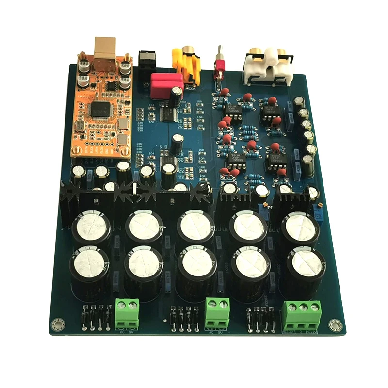 MOOL AK4396VF + AK4113 декодер DAC двойной чип плата поддерживает оптоволоконный