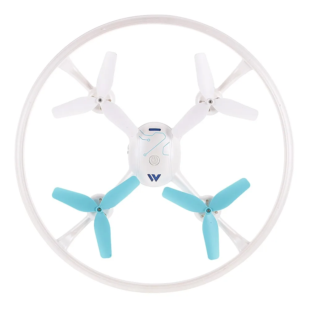 W3 0.3MP камера Wifi FPV светодиодный светильник Дрон удерживающий высоту g-сенсор один ключ возврат RC Квадрокоптер