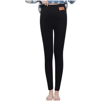 

Winter Warm Velvet Thick Skinny Pants Women Plus Size High Waist Leggings Trousers Female Clothing Pencil Pants Одежда Для Женщи