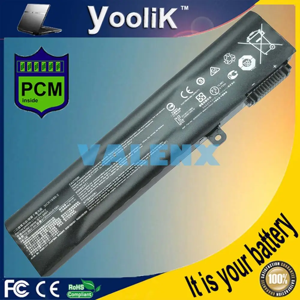 Новый BTY M6H Аккумулятор для ноутбука MSI GE62 GE72 GP62 GP72 GL62 GL72 GP62VR GP72VR PE60 PE70 MS 16J2 16J3