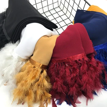

2020 NEW Feather chiffon scarf hijab plain bubble chiffon scarf women popular scarves shawl muslim turban 190X70cm