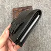 Authentic Real True Crocodile Paw Skin Men's Short Card Purse Phone Holder Genuine Alligator Leather Male Small Bifold Wallet 5