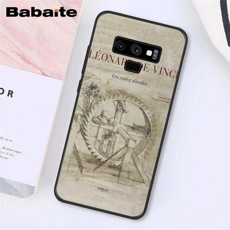 A13 Babaite Italy leonardo da vinci художественный чехол для телефона с рисунком для samsung Galaxy A50 S10 Plus Note9 Note8 7 10 Pro - Цвет: A13