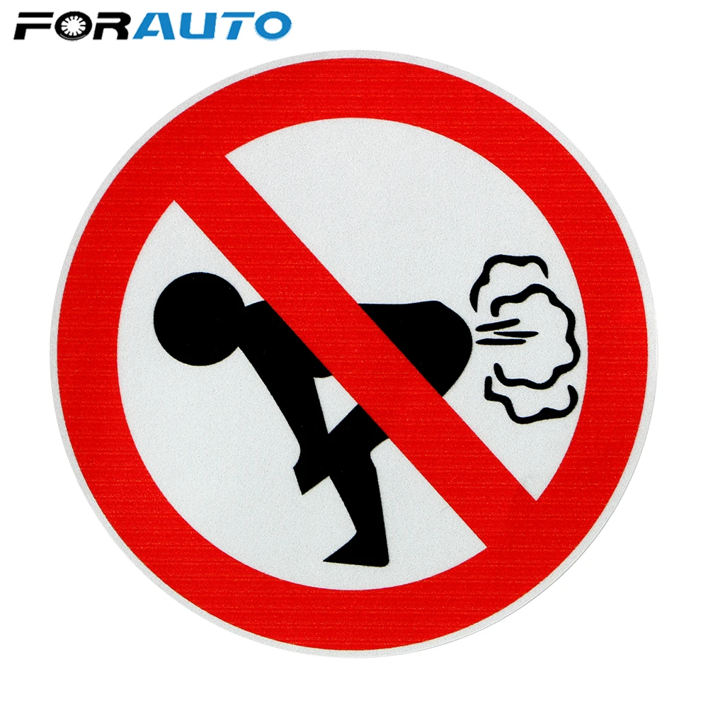 FORAUTO 12 см * без Farting забавная наклейка для автомобилей Ass ПВХ автостайлинг