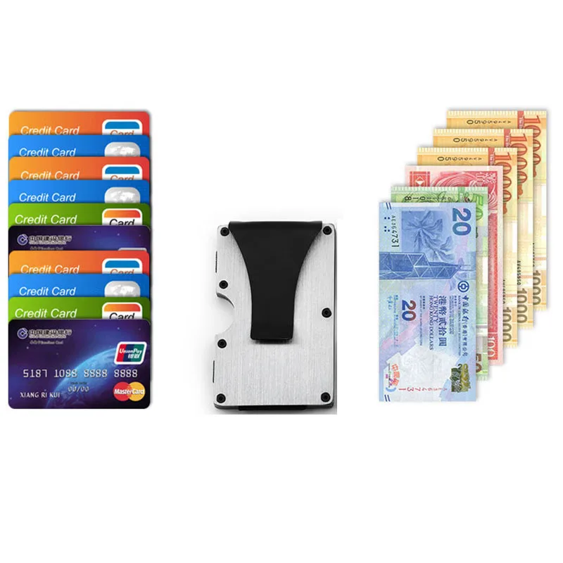 ZOVYVOL унисекс металлическая карточка ID держатель RFID Тонкий Бизнес держатель для карт s держатель для карт автоматический бренд известный кредитный держатель для карт