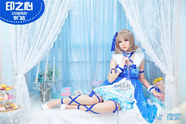 Lovelive! sunshine Aqours Hanamaru Watanabe You Ruby Kanan Play Snow неглиже Хэллоуин Рождественский костюм для женщин